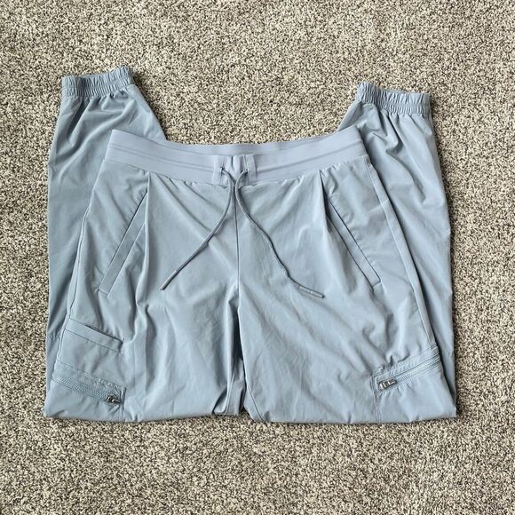 Athleta Go Far Travel Pant Light Blue - Size: 6 - Picture 5 of 8
